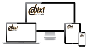 Un site Dixi affiché sur ordinateur, tablette et téléphone